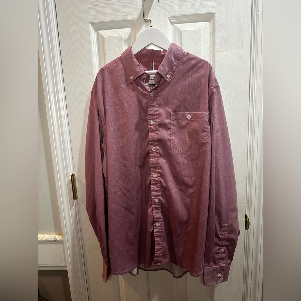 Report Collection Men’s Orchid Button Up Large‎